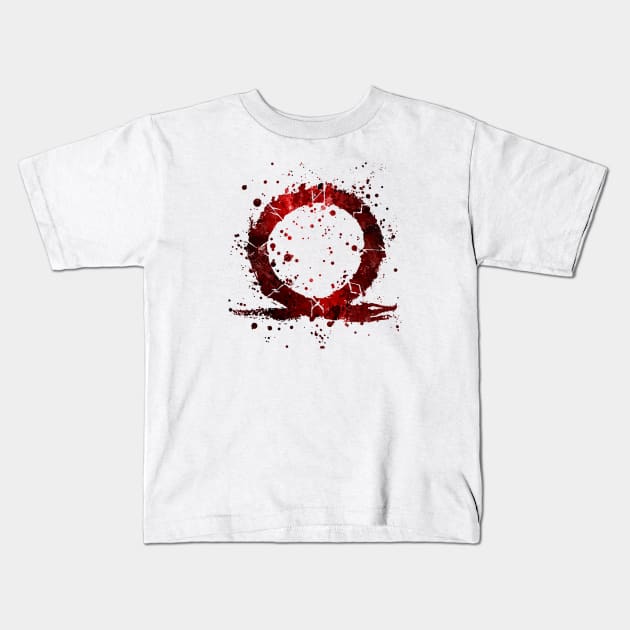 God of War (Colored) Kids T-Shirt by JonathonSummers